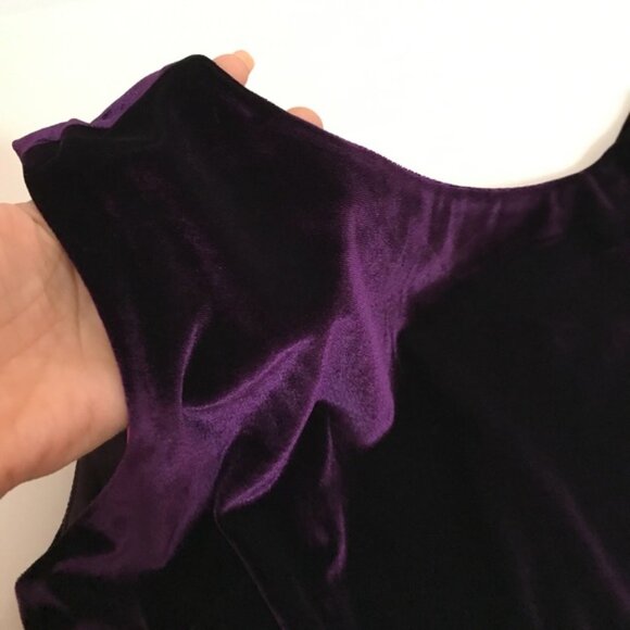 Betsey Johnson Sleeveless Velvet Midi Dress - Picture 5 of 6